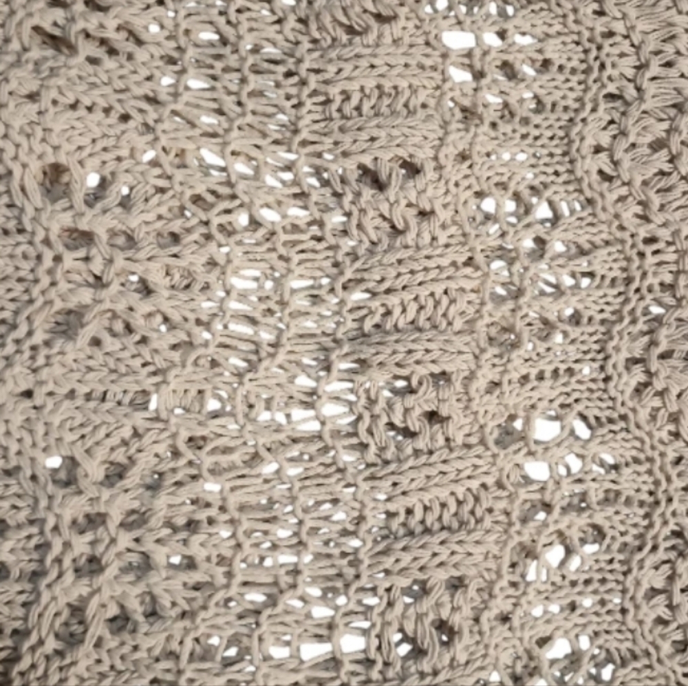 SAINT TROPEZ WEST L Crotchet Tank Top Cover Up - Picture 4 of 5